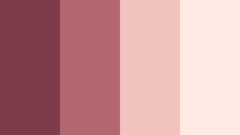 blush cranberry whisper muted cranberry color palette with hex codes
