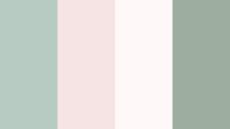 blush eucalyptus afternoon eucalyptus mist color palette with hex codes