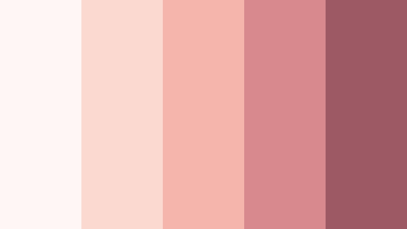 blush garden valentine color palette color palette with hex codes