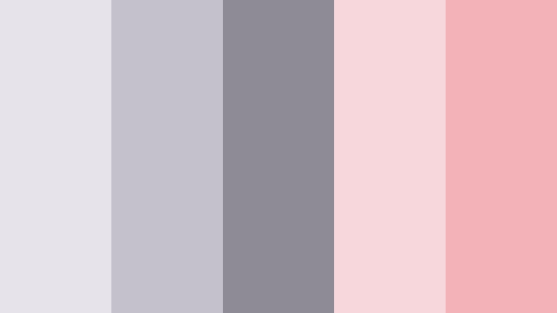 blush harbor dream misty horizon color palette with hex codes