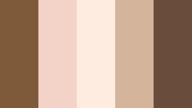 blush linen oakwood oakwood color palette with hex codes