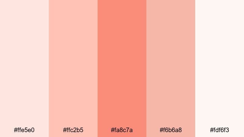 The Best 15 Salmon Color Palette Ideas For Video Design
