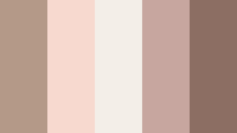 blush taupe daydream warm taupe color palette with hex codes