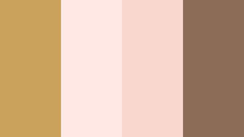 blush velvet brushed gold brushed gold color palette with hex codes