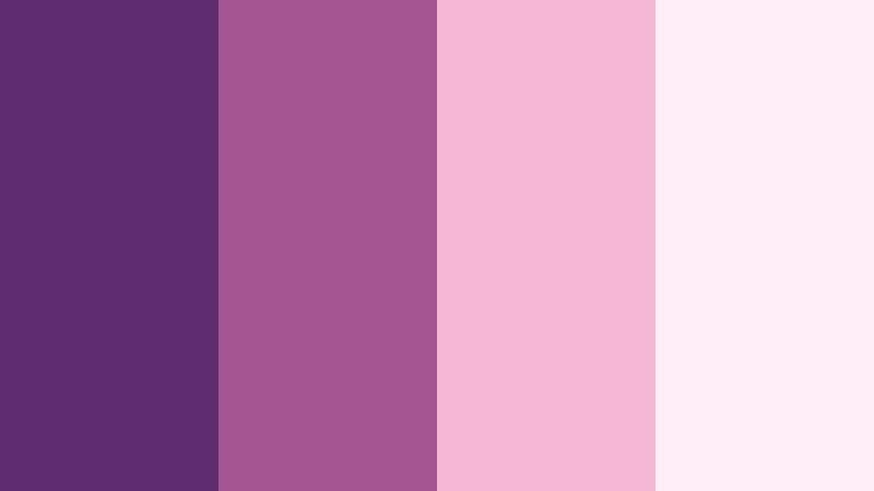 blushed velvet reverie velvet violet color palette with hex codes