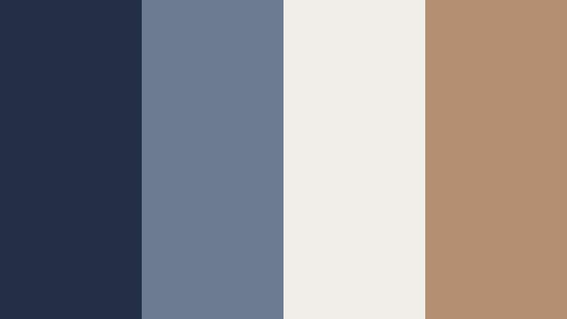boardroom after hours dusty navy color palette with hex codes