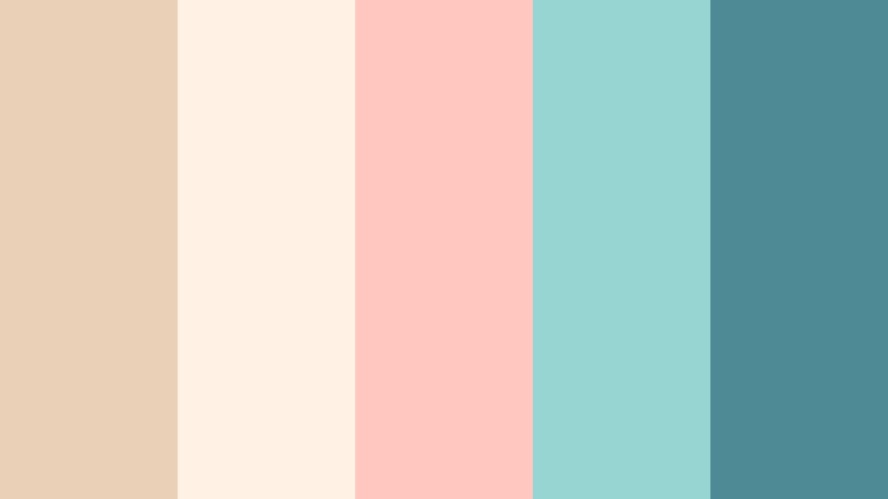 boardwalk gelato drift coastal sand color palette with hex codes