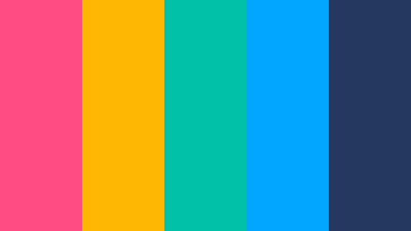 boardwalk neon beach color palette color palette with hex codes