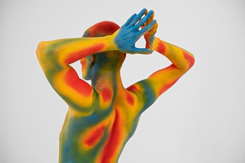 full body painting model