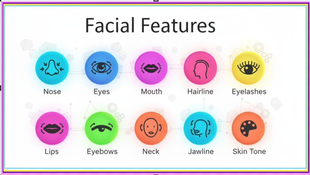 facial features