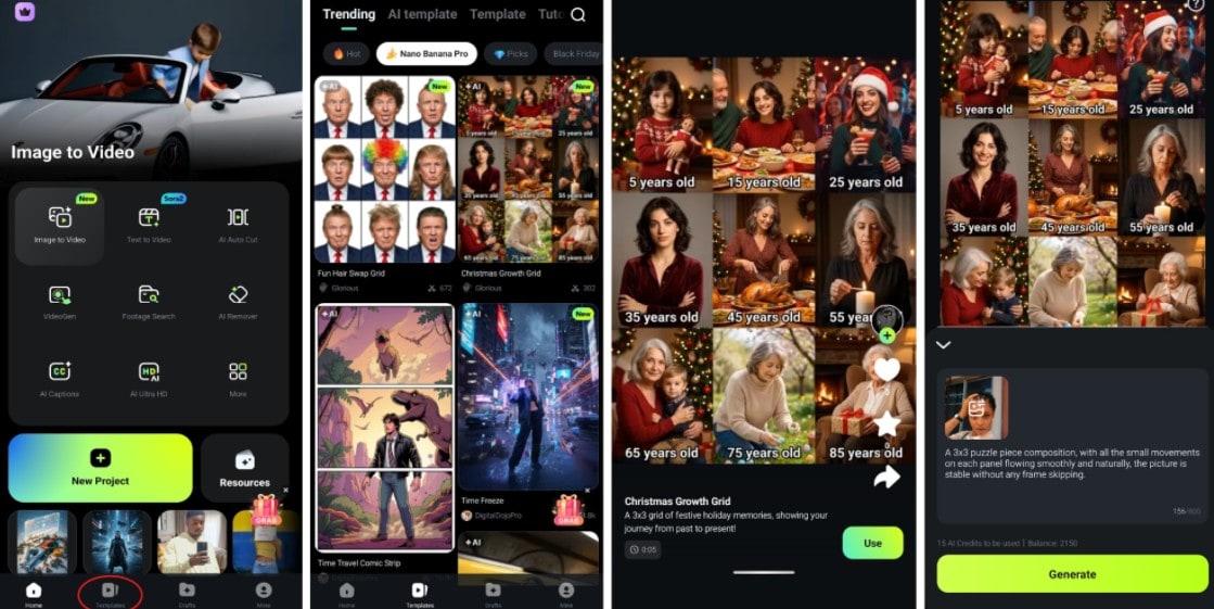 launch filmora and import an image