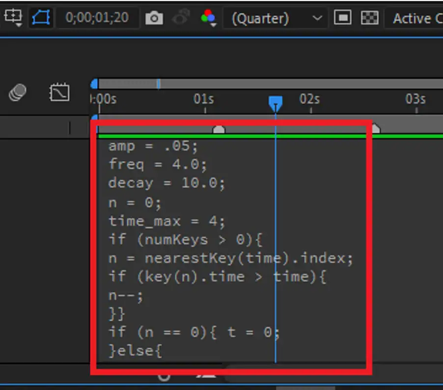  إنشاء النص في After Effects بالتعبيرات