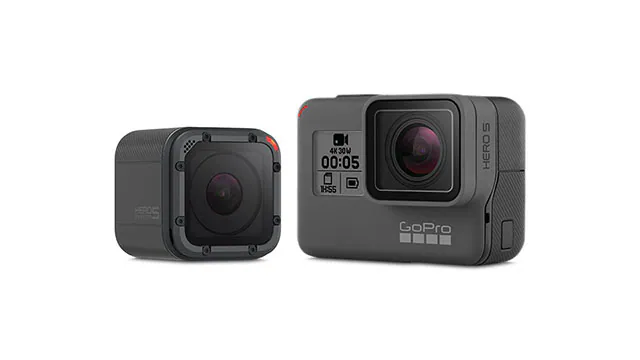 box shape action camera