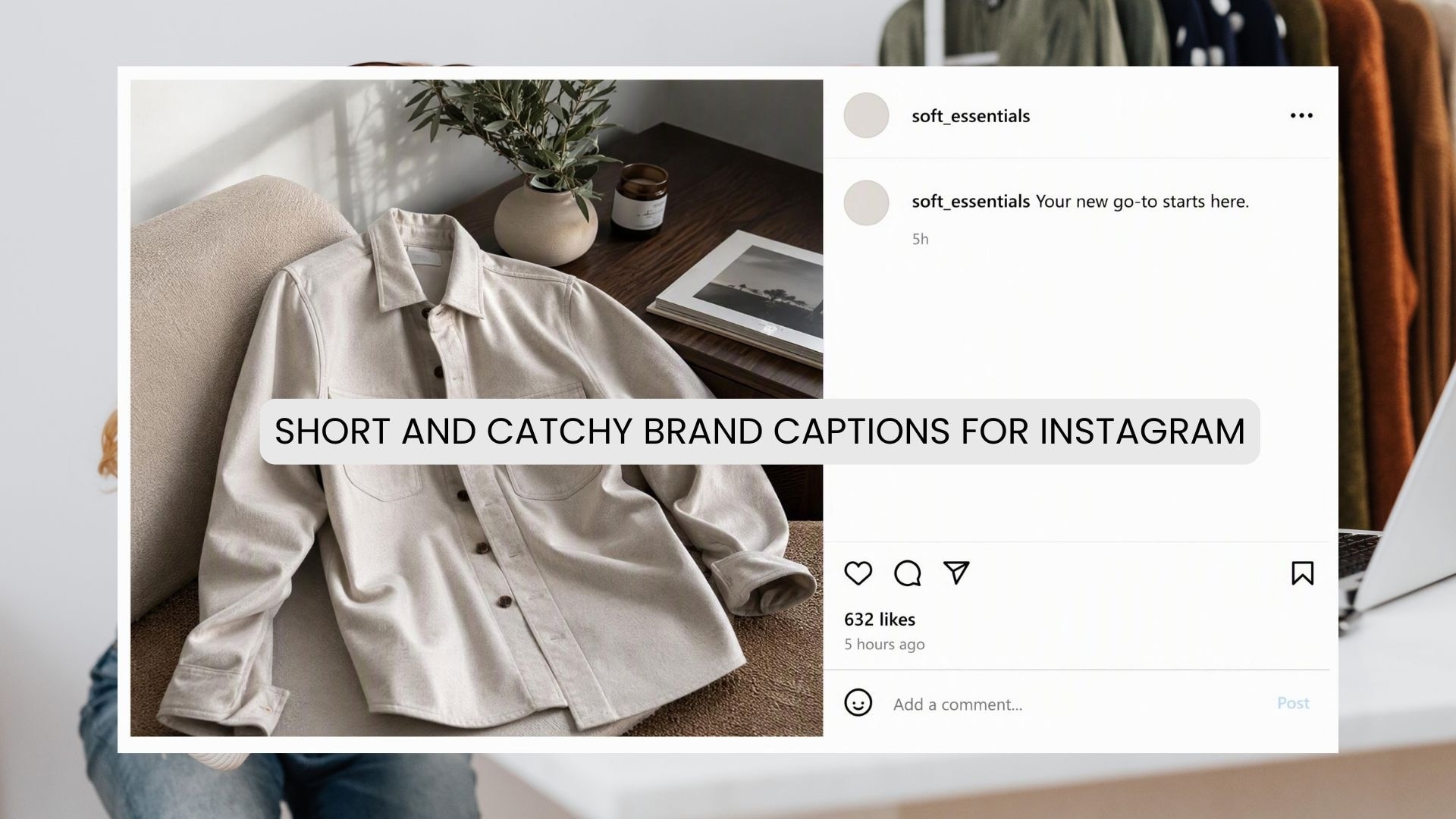 short and catchy captions