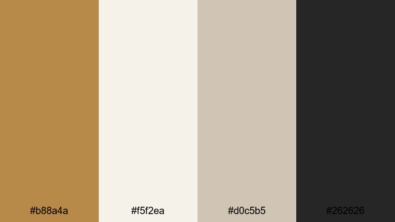 bronze line art gold bronze color palette with hex codes