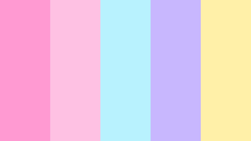 bubblegum dreamscape y2k color palette color palette with hex codes