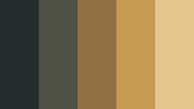 burnished gold autumn color palette color palette with hex codes
