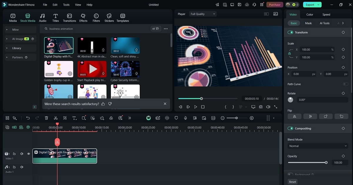 stock media animated videos