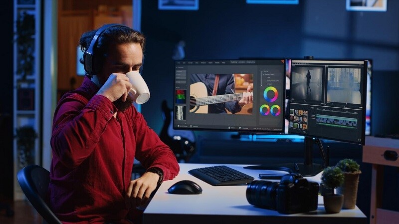 animator taking a break