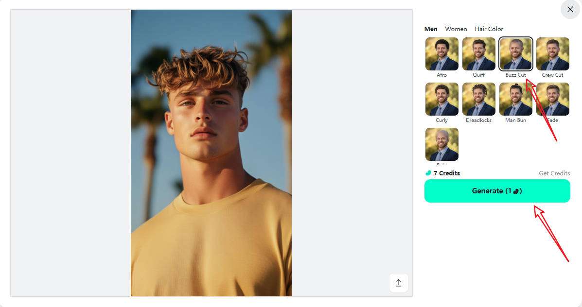 pick buzz cut