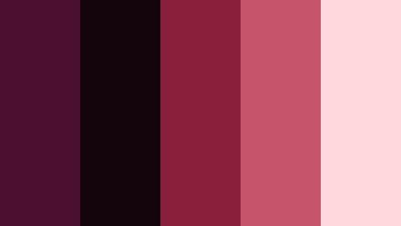 cabernet screen glow deep aubergine color palette with hex codes