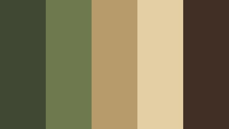 cabin retreat cozy forest moss color palette with hex codes