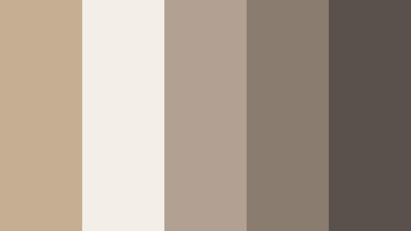 cafe concrete edit ash beige color palette with hex codes