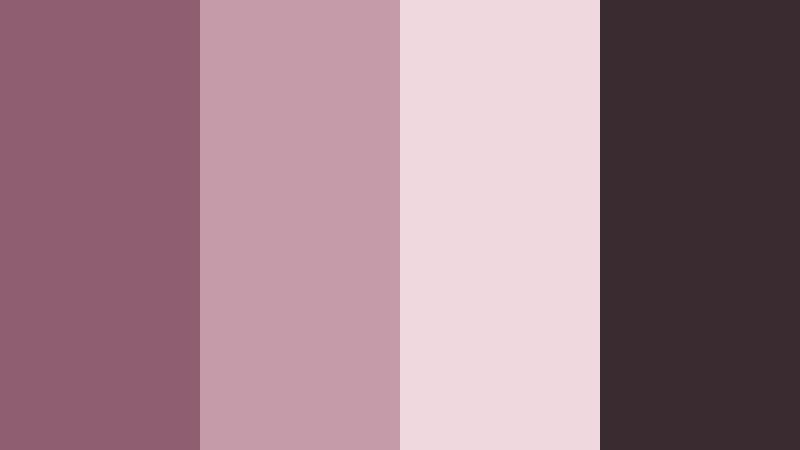 cafe noir mauve dusky mauve color palette with hex codes