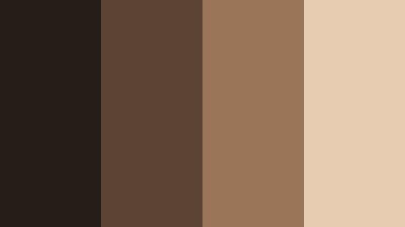 cafeteria film grain deep film bronze color palette with hex codes