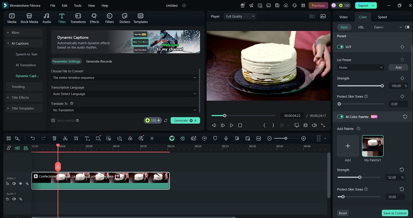 ai auto captions