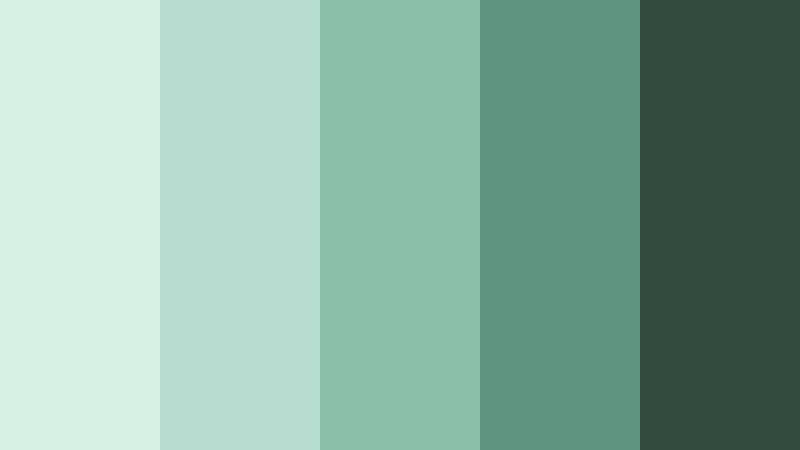 calm studio mint mint sage color palette with hex codes