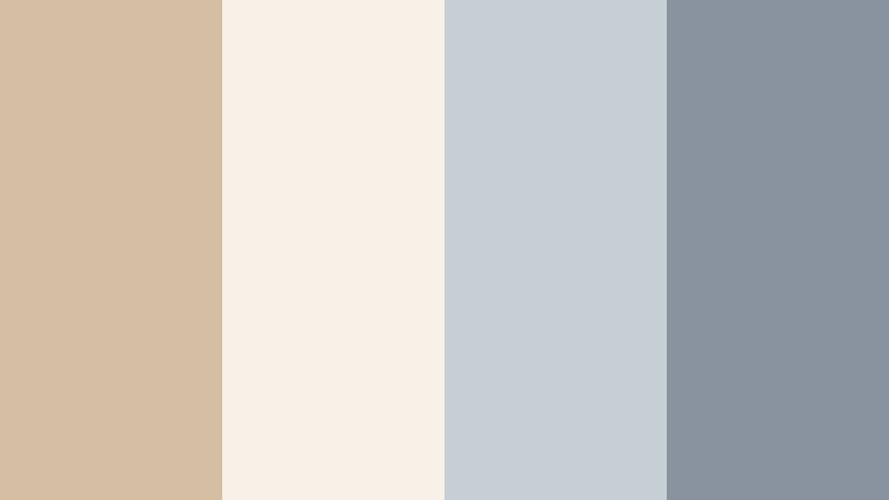 calm workspace neutrals dusty sand color palette with hex codes