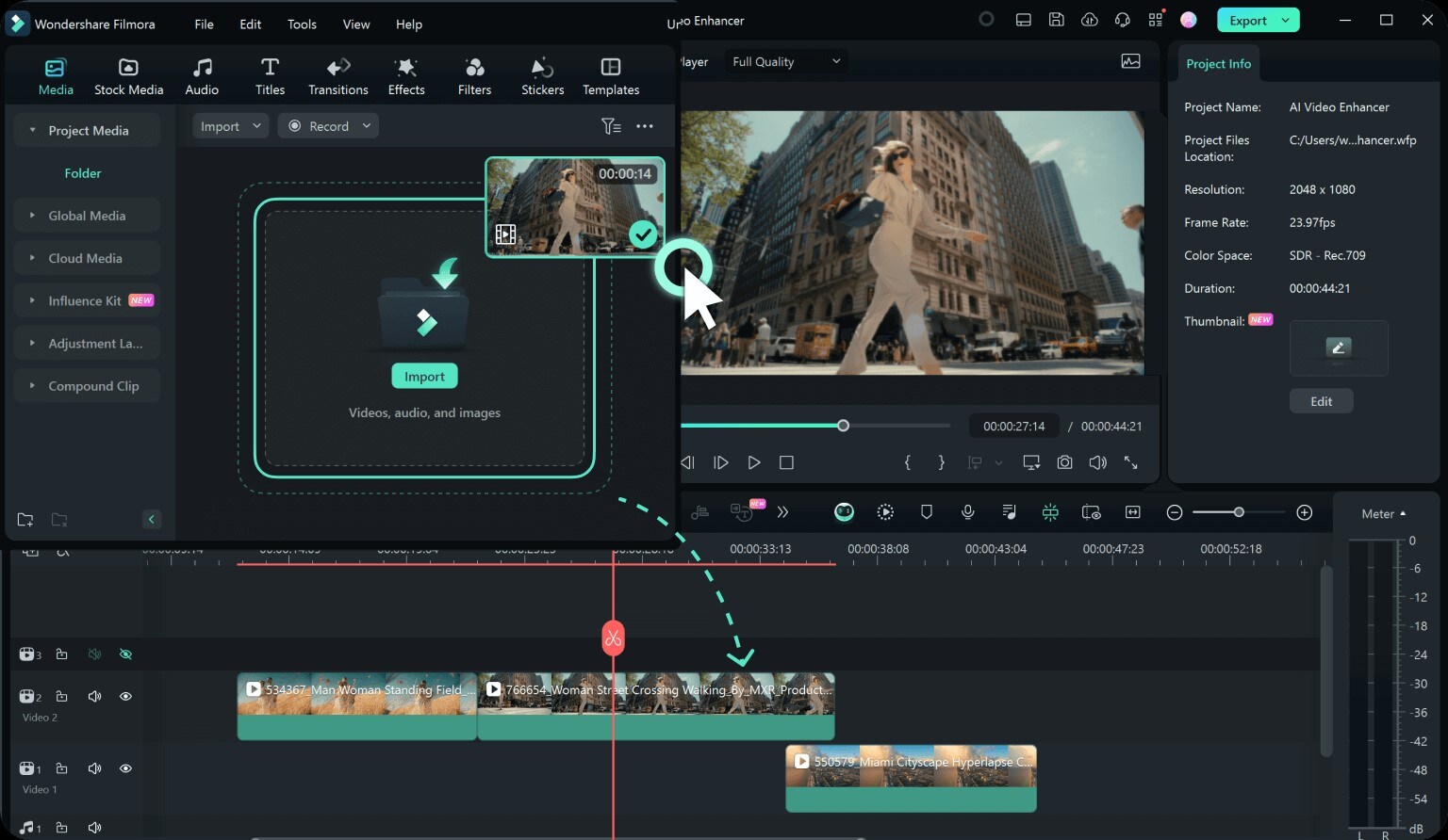 enhance visuals as well as audio clarity