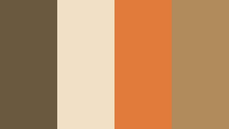 campfire clay evenings olive clay color palette with hex codes