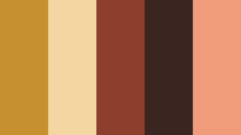 campfire story night prairie gold color palette with hex codes