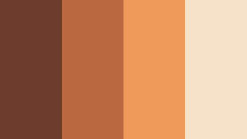 campfire tales burnt earth color palette with hex codes