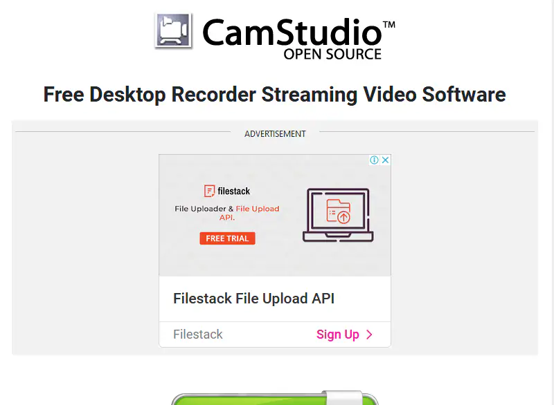 camstudio interface