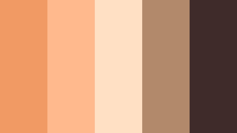 candlelit apricot evening burnt apricot color palette with hex codes