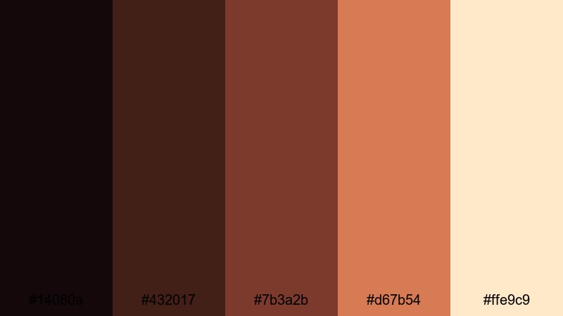 candlelit masquerade vampire color palette with hex codes