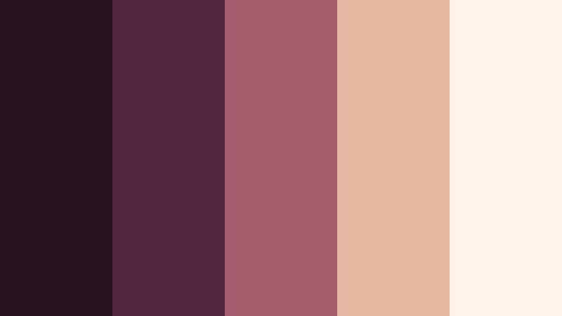 candlelit plum chamber twilight plum color palette with hex codes
