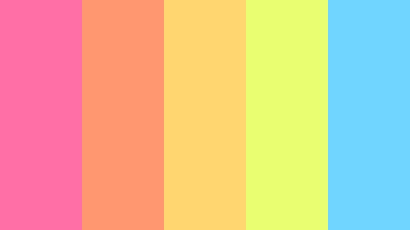 candy current energetic color palette color palette with hex codes