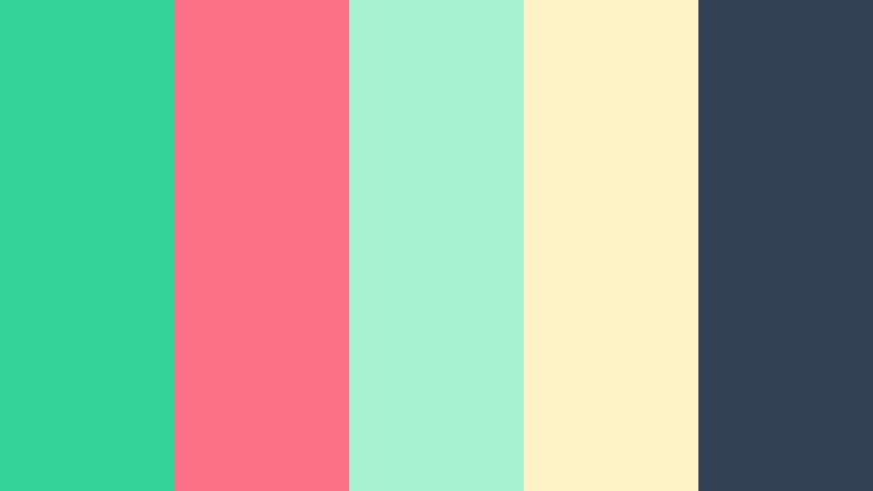 candy forest friends 2d animation color color palette with hex codes