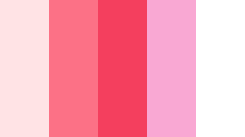 candy hook music video color color palette with hex codes
