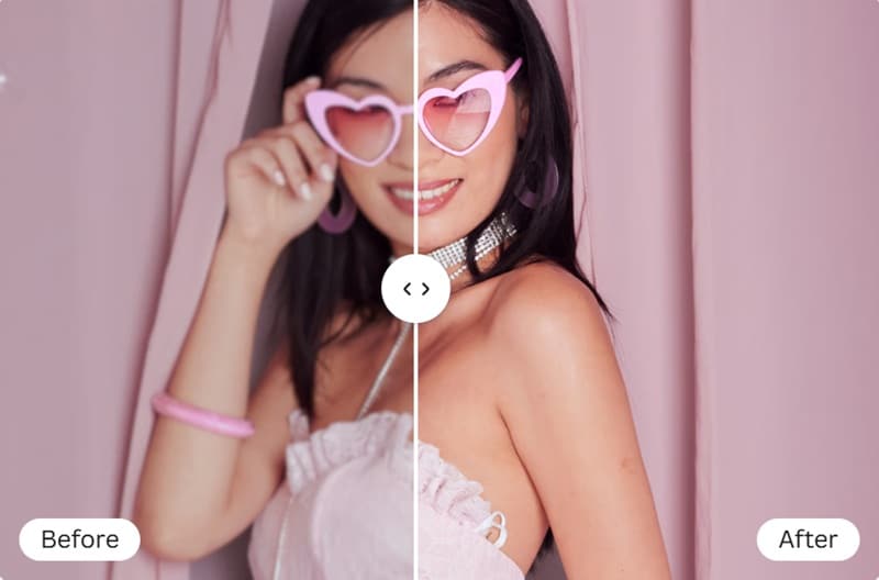 スライダーで手動調整