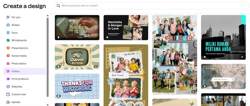 canva media library