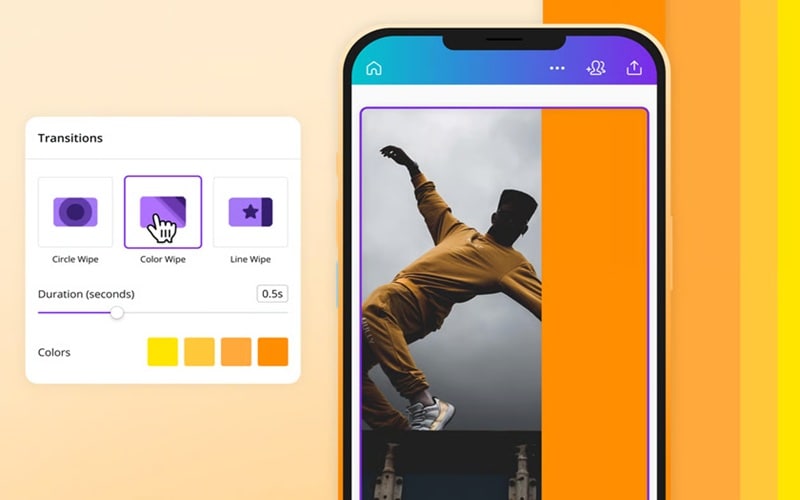Canvaのスムーズなトランジションを活用