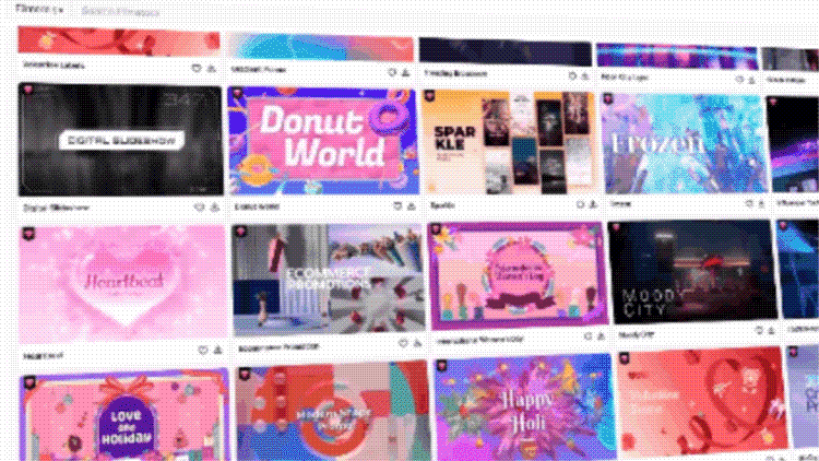 filmora creative assets