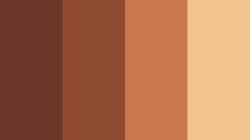 canyon dusk silhouette canyon rust color palette with hex codes