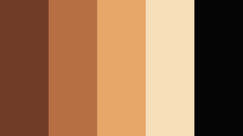 caramel noir titles burnt caramel color palette with hex codes