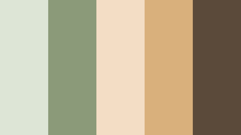 caramel sage affogato sage green and beige cafe color color palette with hex codes
